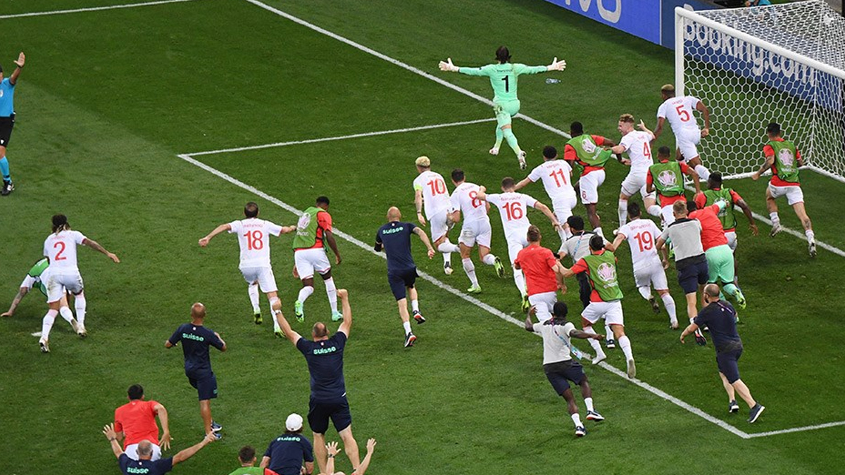 İsviçre, Fransa'yı penaltılarla eledi