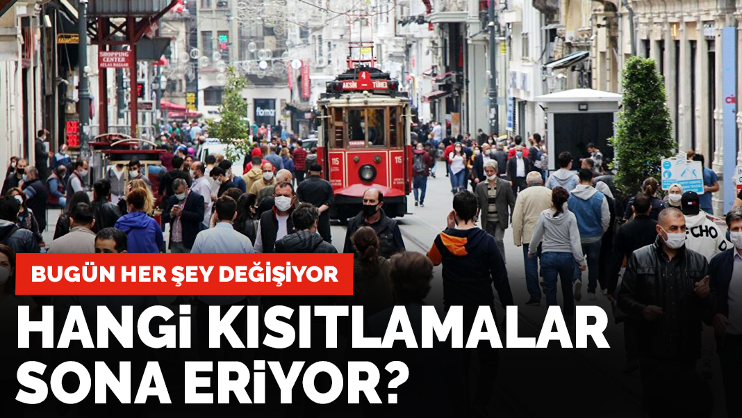 İçişleri'nin genelgesinden ayrıntılar: Hangi kısıtlamalar kalkıyor?