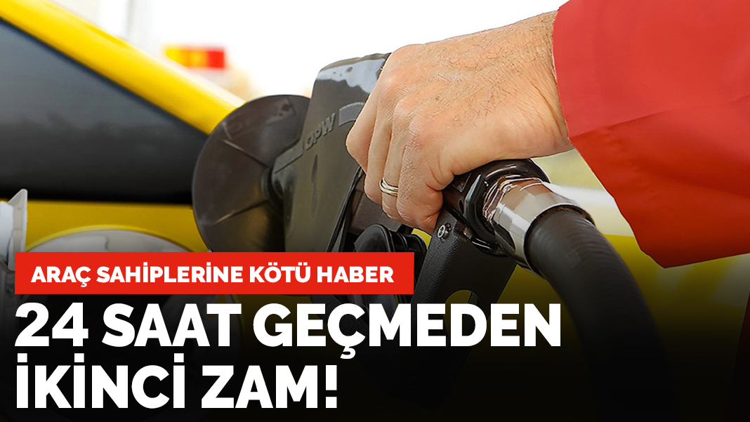 Son dakika! 24 saat geçmeden ikinci zam: Araç sahiplerine yine kötü haber