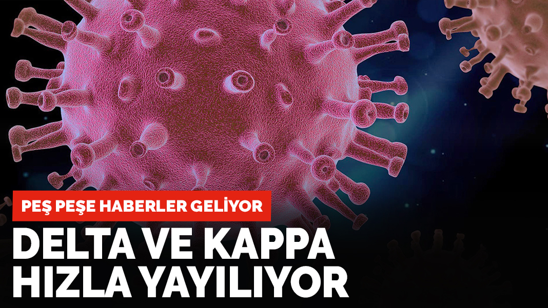 Peş peşe haberler geliyor: Delta ve Kappa varyantları hızla yayılıyor