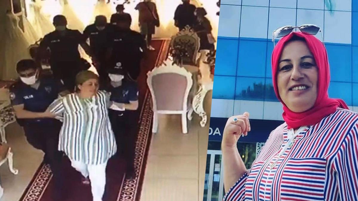 İktidarı eleştiren BBP Kadın Kolları Başkanı ters kelepçe ile gözaltına alındı