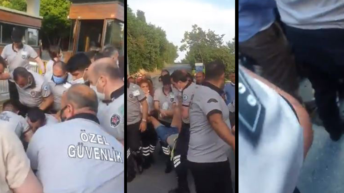 Boğaziçi'nde özel güvenlik dehşeti: Görüntüleri silmeye çalıştılar