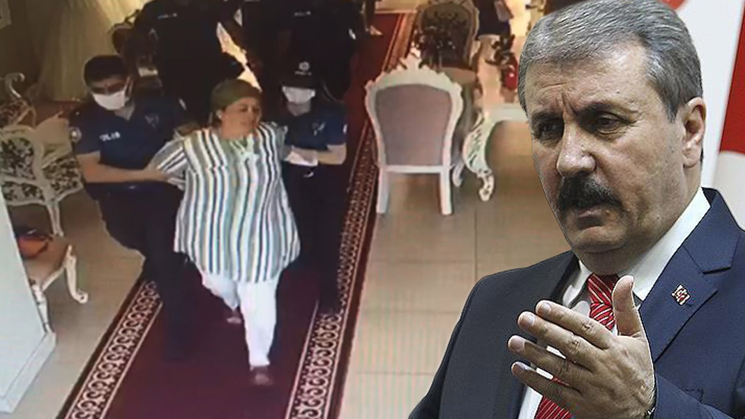 Destici: 'Şiddet ve terör yoksa kelepçeye gerek yok' gibi bir talimat varken...