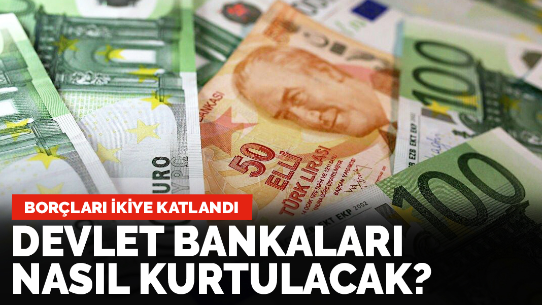 Devlet bankaları nasıl kurtulacak? Borçları ikiye katlandı
