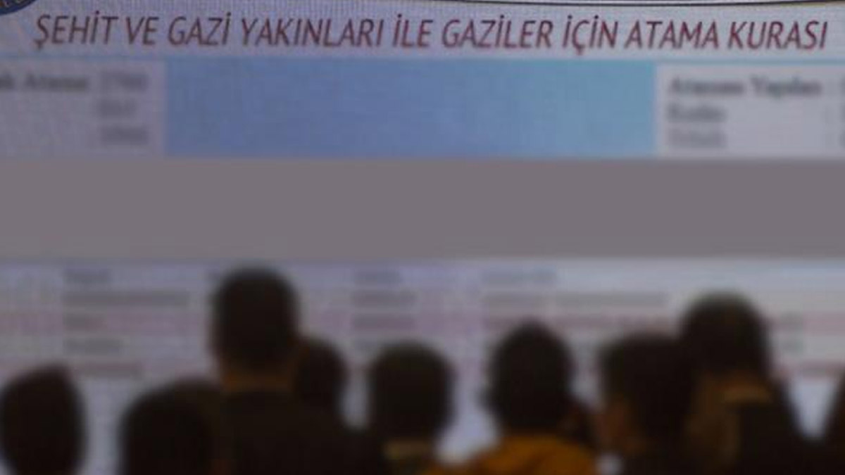 365 şehit yakını, gazi ve gazi yakınının ataması yapılacak