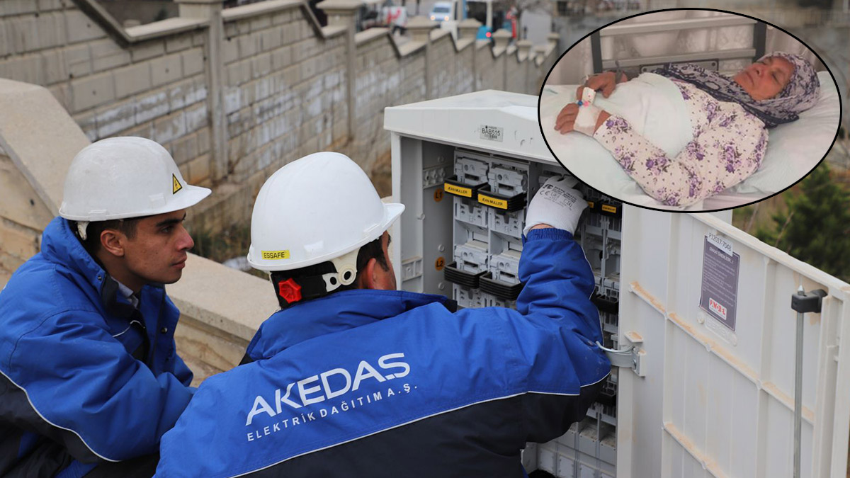 Elektriğinin kesileceğini öğrenen kadın kalp krizi geçirdi