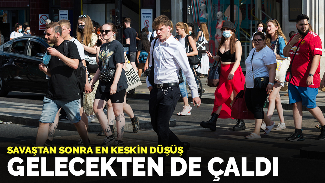 Korona gelecekten de çaldı: Savaştan sonra en keskin düşüş