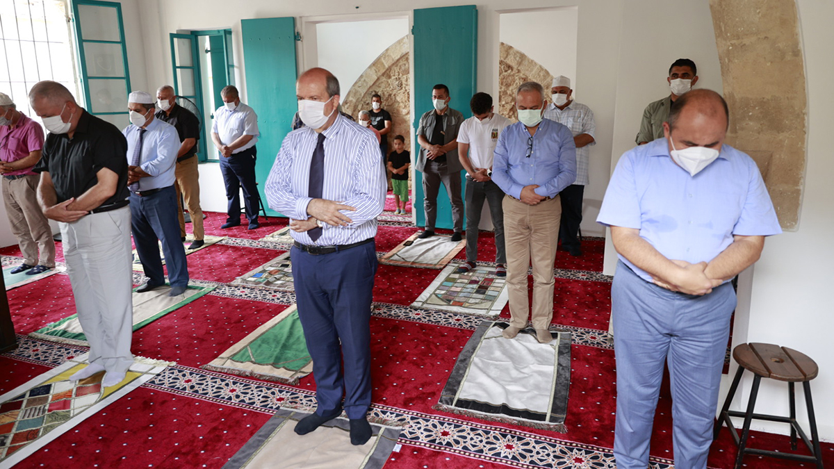 Kapalı Maraş'ta 47 yıl sonra ilk cuma namazı