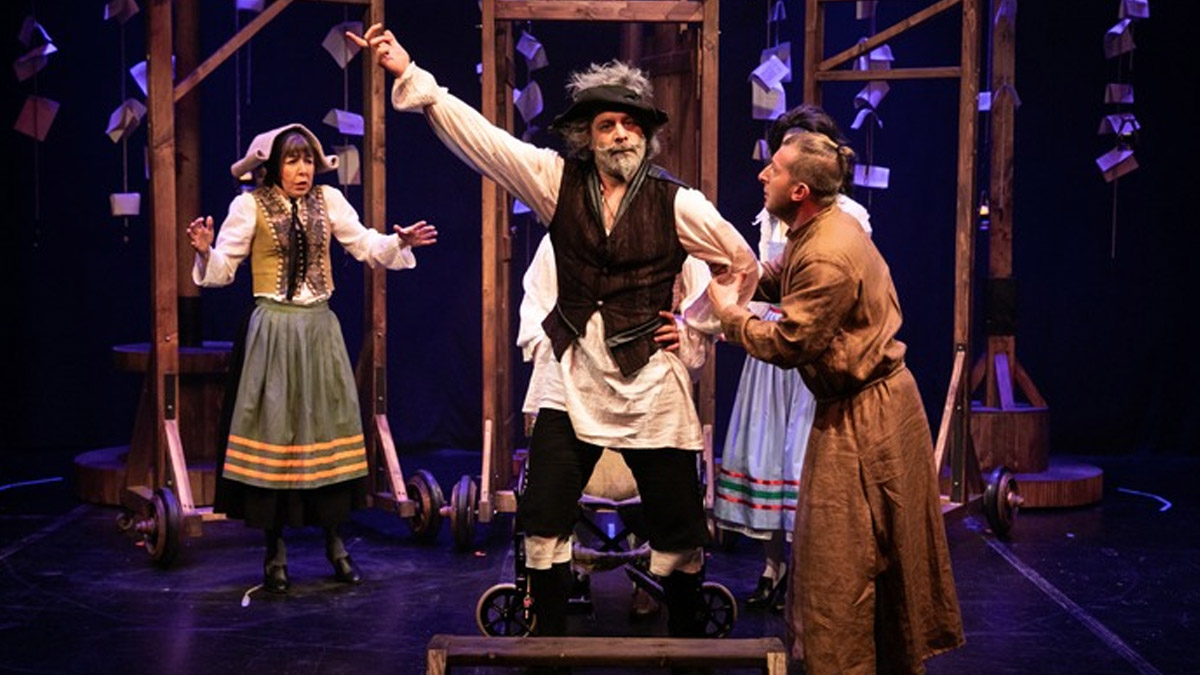 'Don Kişot'um Ben' 16 ay sonra yeniden Baba Sahne'de