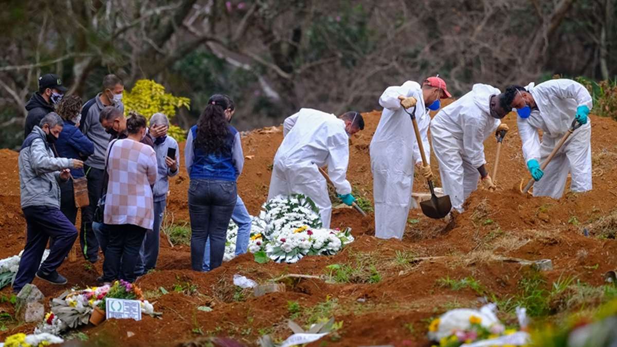 Brezilya'da can kayıpları 550 bini aştı