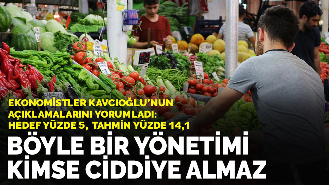Ekonomistler Kavcıoğlu'nun açıklamalarını yorumladı: Hedef yüzde 5, tahmin yüzde 14,1