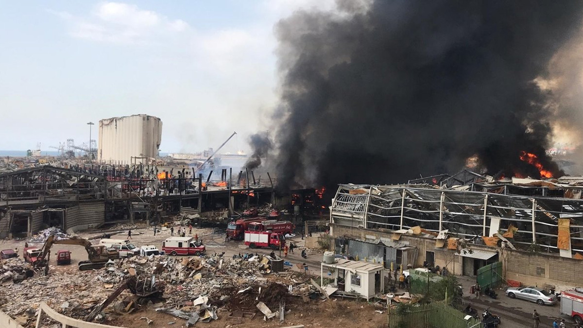 Lübnan'da yangın bilançosu: 20 bin dekar alan yandı