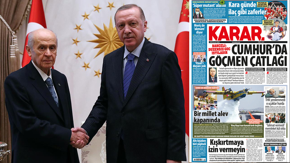 Cumhur'da göçmen çatlağı