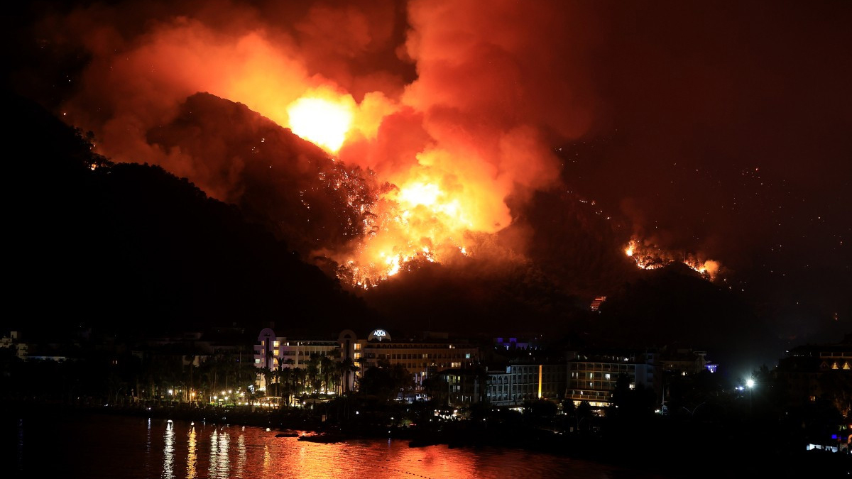 Bakan Pakdemirli duyurdu: 2 ildeki yangınlar kontrol altında