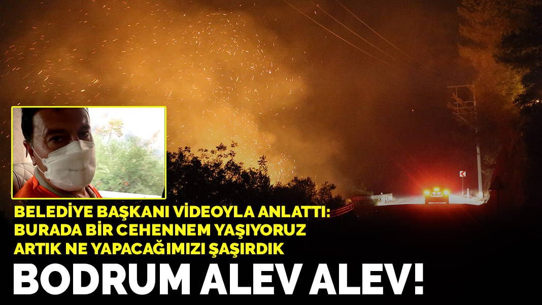 Bodrum alev alev! 4 noktada yangınlar sürüyor