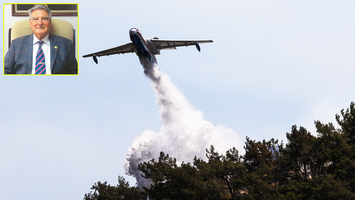 Eski THK yöneticisi Bakan'a cevap verdi: Alevler için nasıl uçak kullanılmalı?