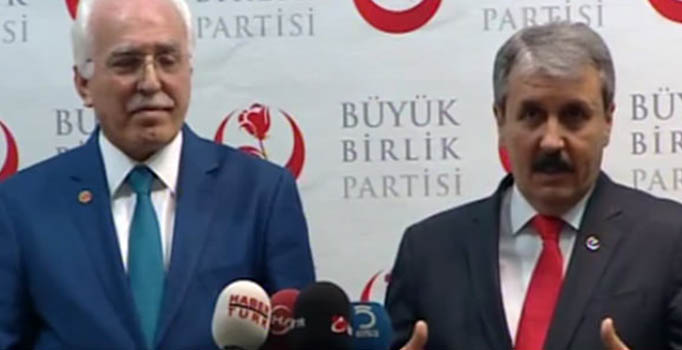 BBP - Saadet Partisi 7 Haziran'da ittifak yapacak