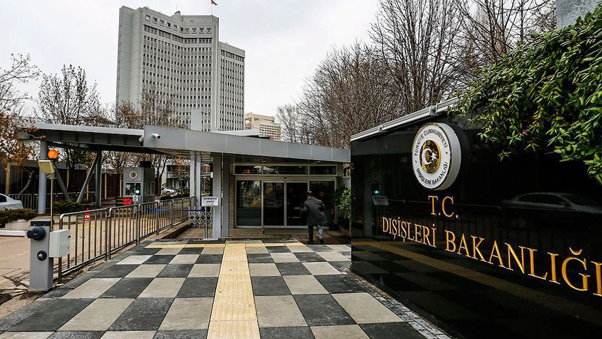 Dışişleri'nden açıklama: ABD'nin ülkemize danışmadan aldığı kararı tanımıyoruz