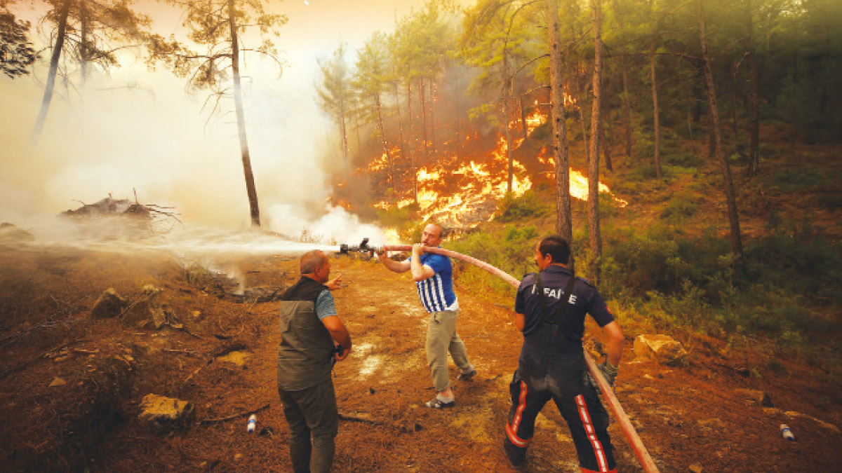 Kiralık uçakla milli gurur