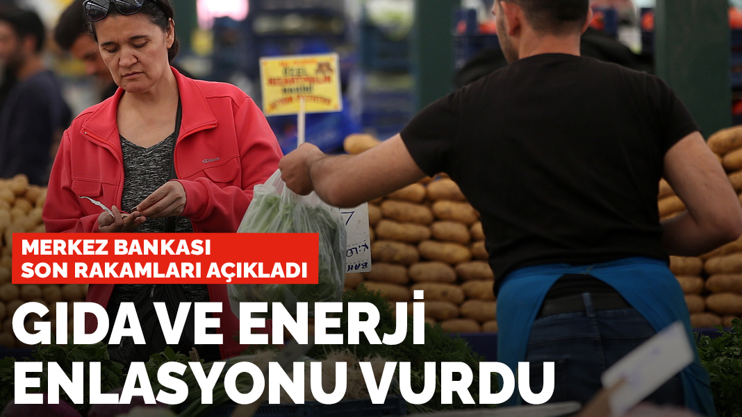 Merkez Bankası'ndan flaş enflasyon açıklaması! Bir miktar yükseliş eğiliminde