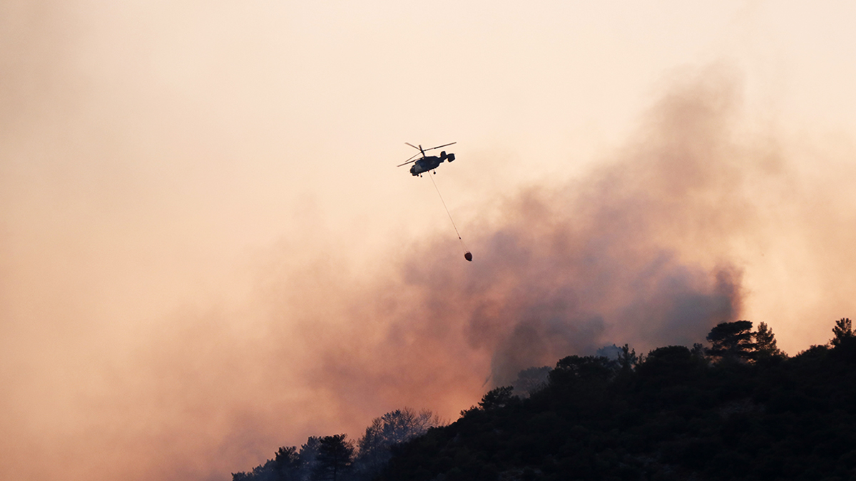 Yangın bölgeleri ile ilgili kritik uyarı: Kuvvetli rüzgar geliyor