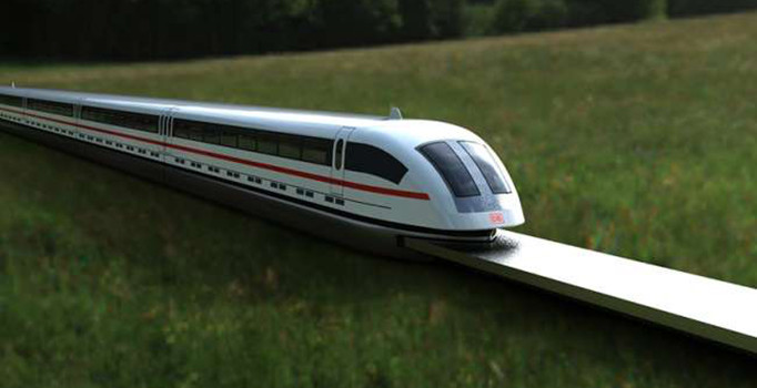 Maglev treninin çalışma prensibi