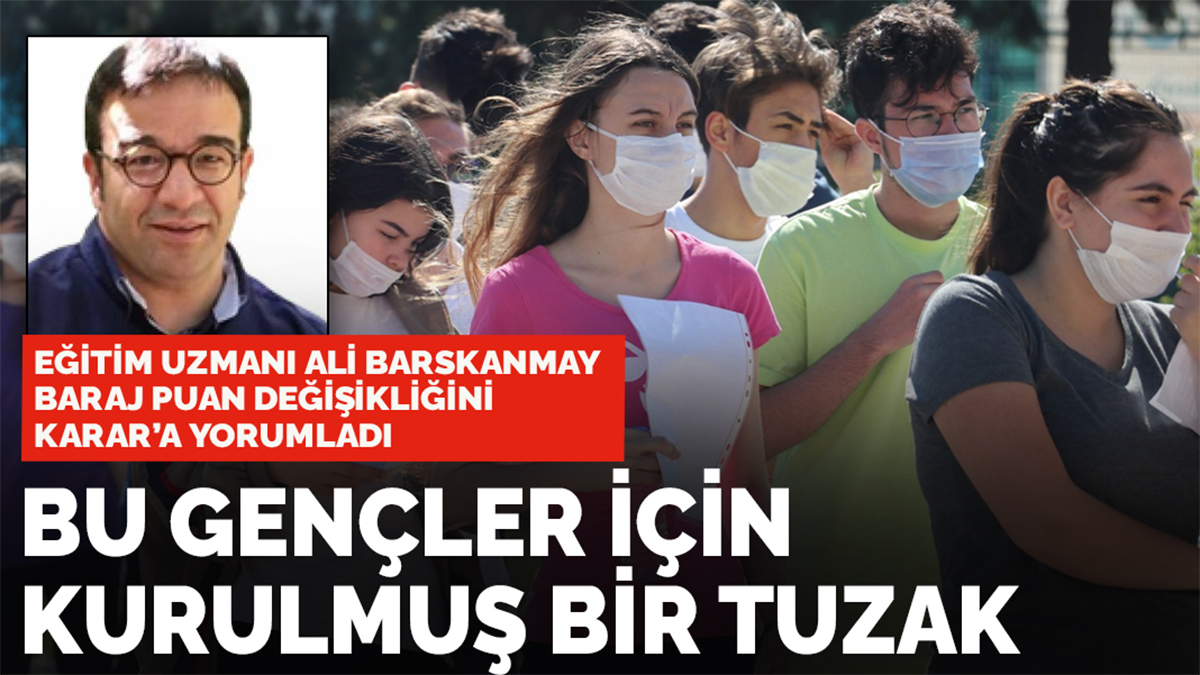 Uzman isim merak edilen soruyu yanıtladı: Baraj puanın düşürülmesi tercihleri etkileyecek mi?