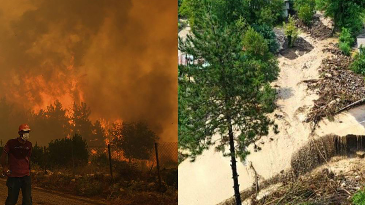Yangın ve sel felaketlerinde bağışlar 107 milyon liraya ulaştı