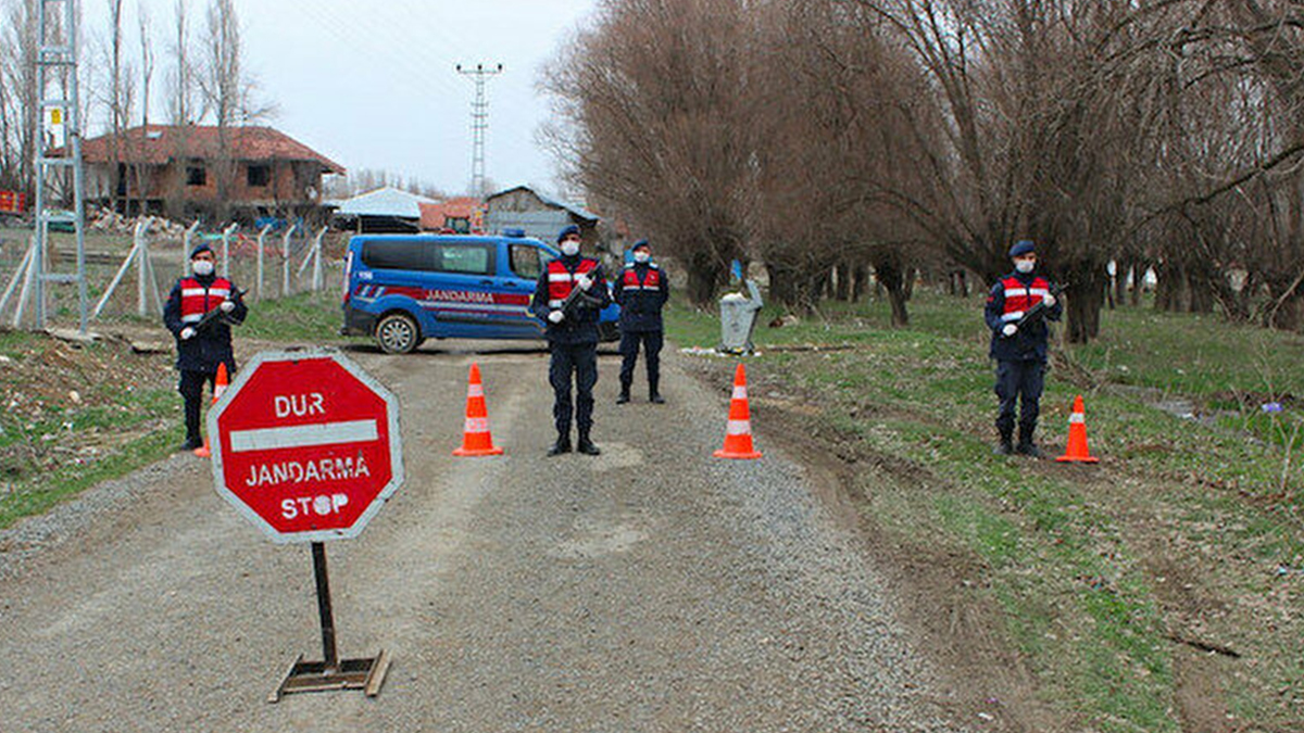 Adıyaman'da 40 ev, karantinaya alındı