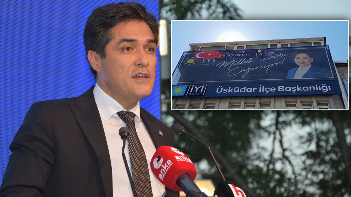 İYİ Parti'nin Hudut Namustur afişleri kaldırılmak isteniyor