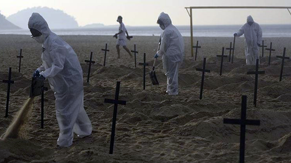 Brezilya'da koronadan ölenlerin sayısı 571 bini aştı