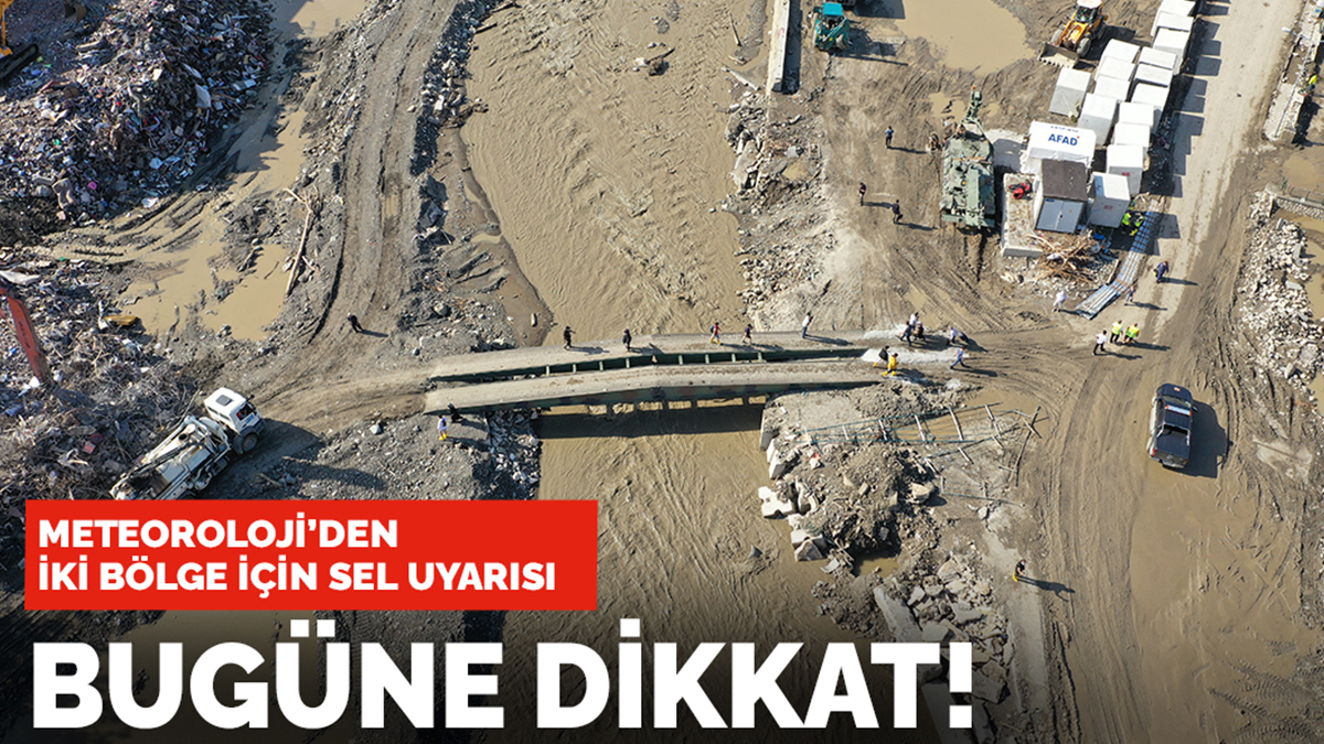 MGM'den Doğu Karadeniz için önemli uyarı: Ani sele dikkat