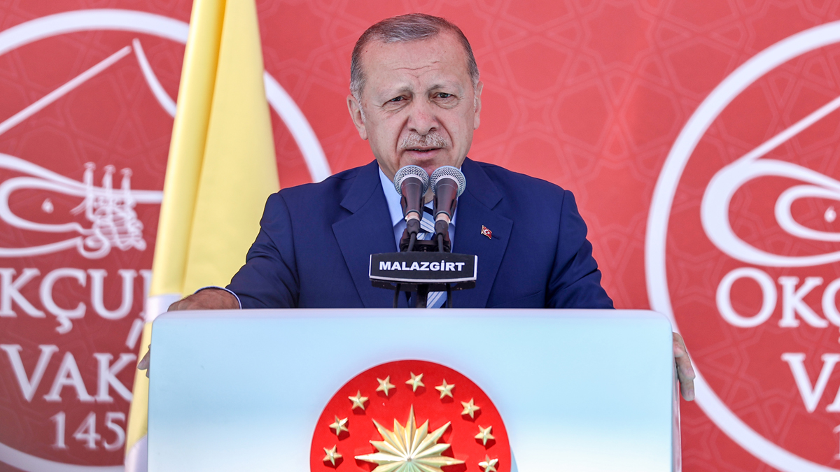 Erdoğan Malazgirt'te: Anadolu'nun sıfır noktasından bir kez daha söz veriyoruz...