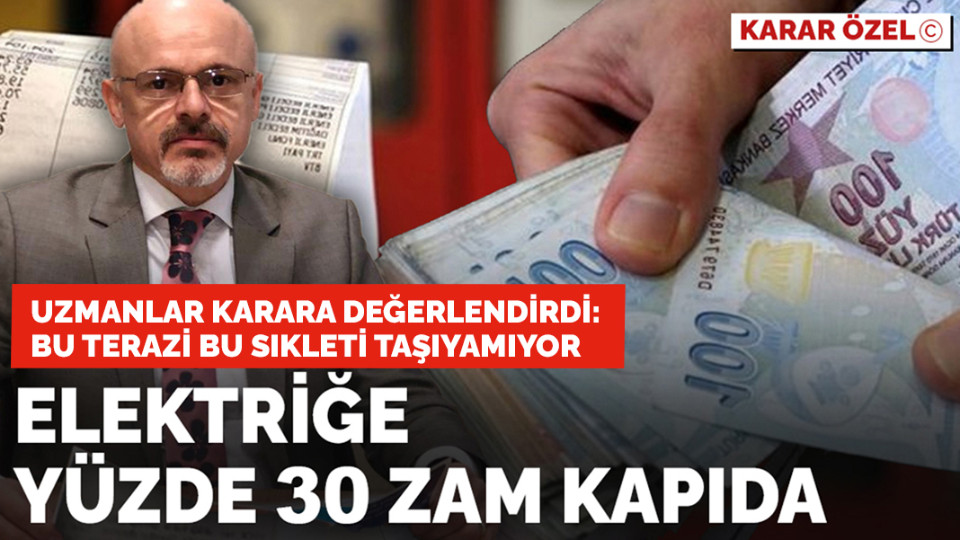 EMO üyesi Mehmet Özdağ KARAR'a konuştu: Elektriğe yüzde 30 zam kapıda