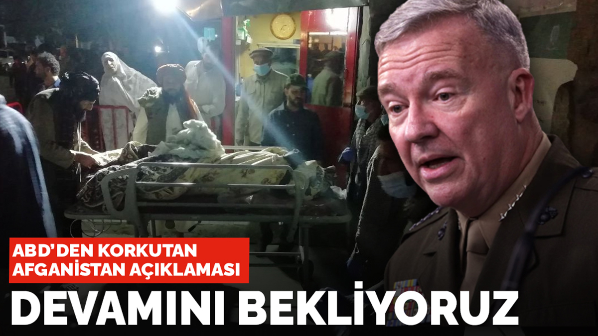 ABD'den korkutan Afganistan açıklaması: Devamını bekliyoruz