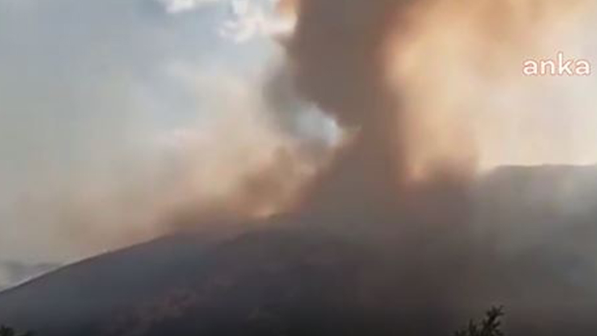 Tunceli'deki orman yangınında 2. gün