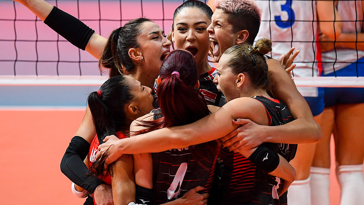 A Milli Kadın Voleybol Takımı çeyrek finalde