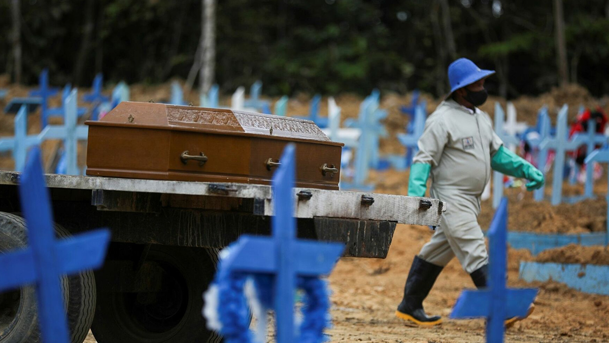 Brezilya'da koronadan ölenlerin sayısı 580 bine yaklaştı