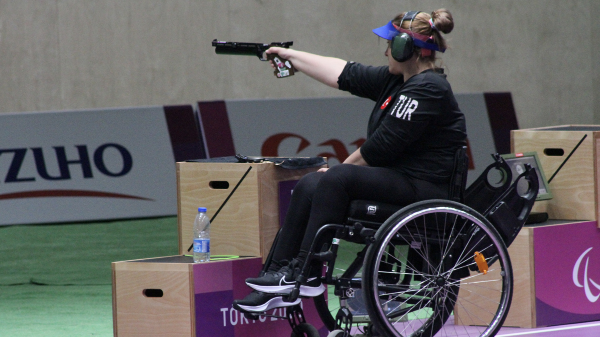 Tokyo Paralimpik'te atıcılıkta gümüş madalya