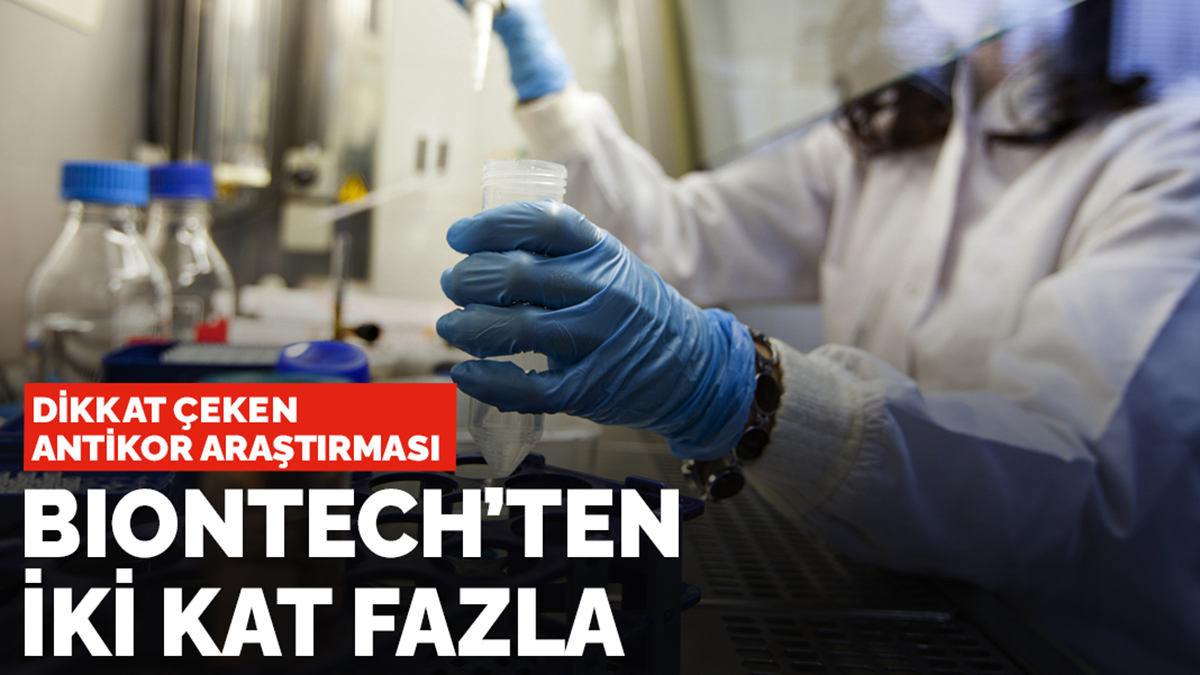 Dikkat çeken antikor araştırması: BioNTech’ten iki kat fazla