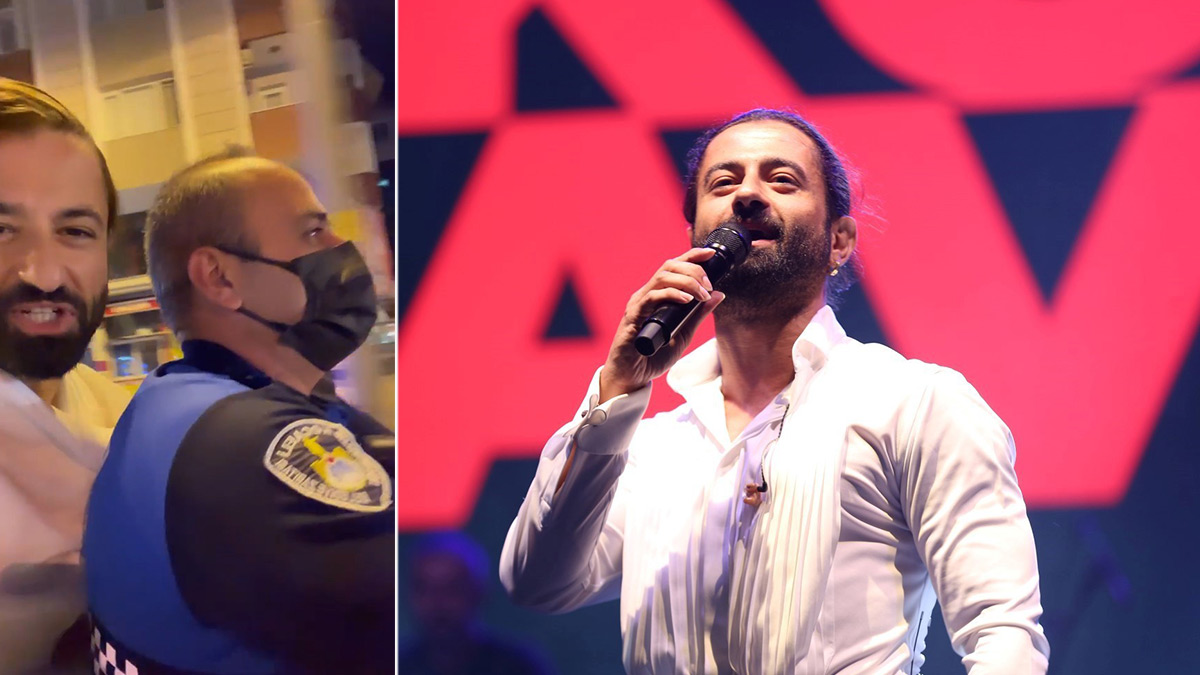 Konsere geç kalan Koray Avcı’nın imdadına motosikletli zabıta yetişti