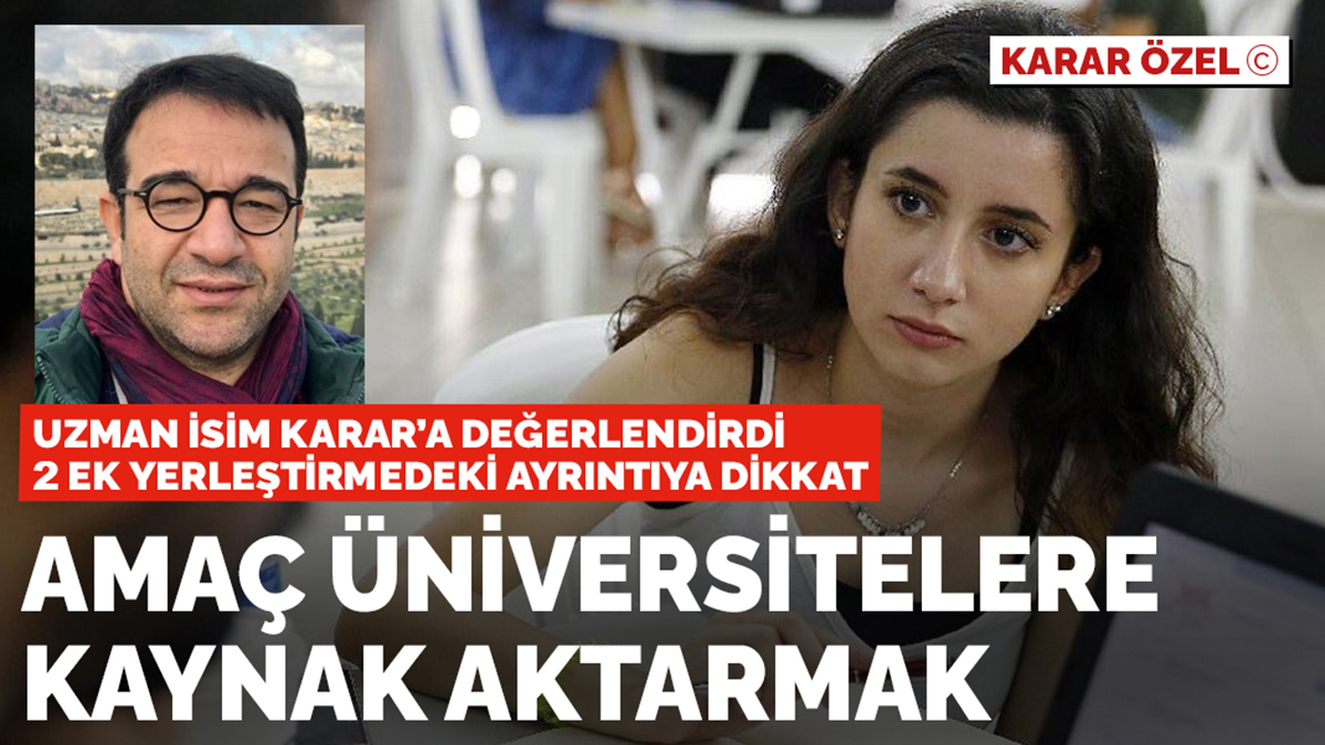 Ek yerleştirmede dikkat çeken ayrıntı: 2 ek yerleştirme ile 2 kuş avlamak