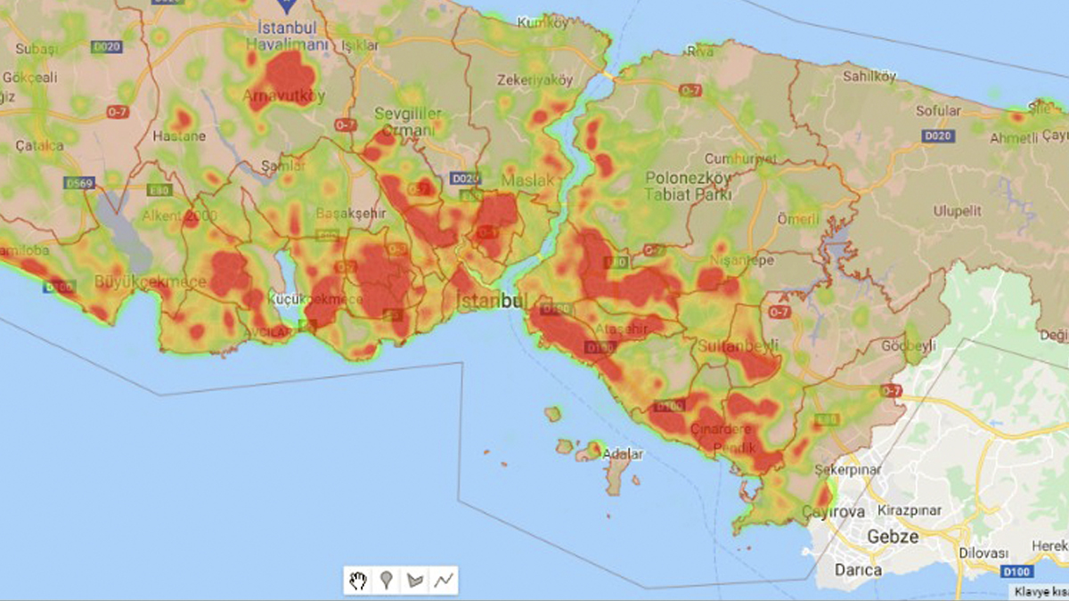 İstanbul'da tehlikenin üreme haritası çıkarıldı! İşte zirvedeki 7 ilçe