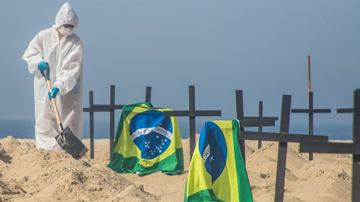 Brezilya'da koronadan ölenlerin sayısı 582 bini aştı