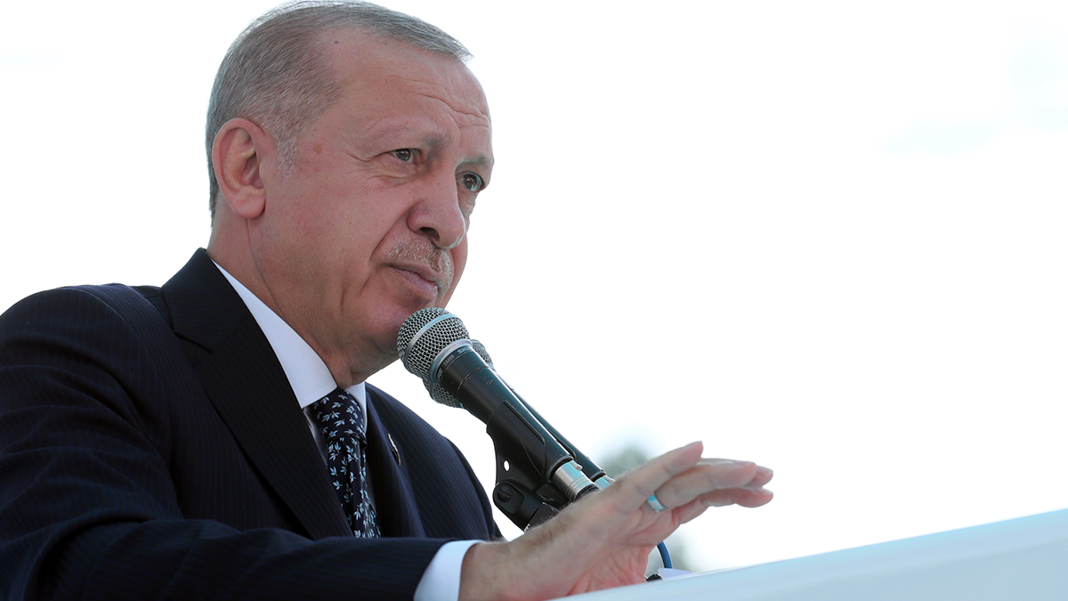 Erdoğan Salarha Tüneli'nin açılışında konuştu: Rant hırsına müsaade etmeyeceğiz