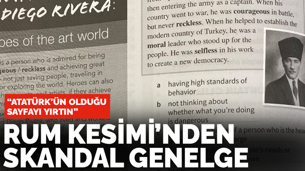 GKRY'den skandal genelge: Atatürk'ün olduğu sayfayı yırtın