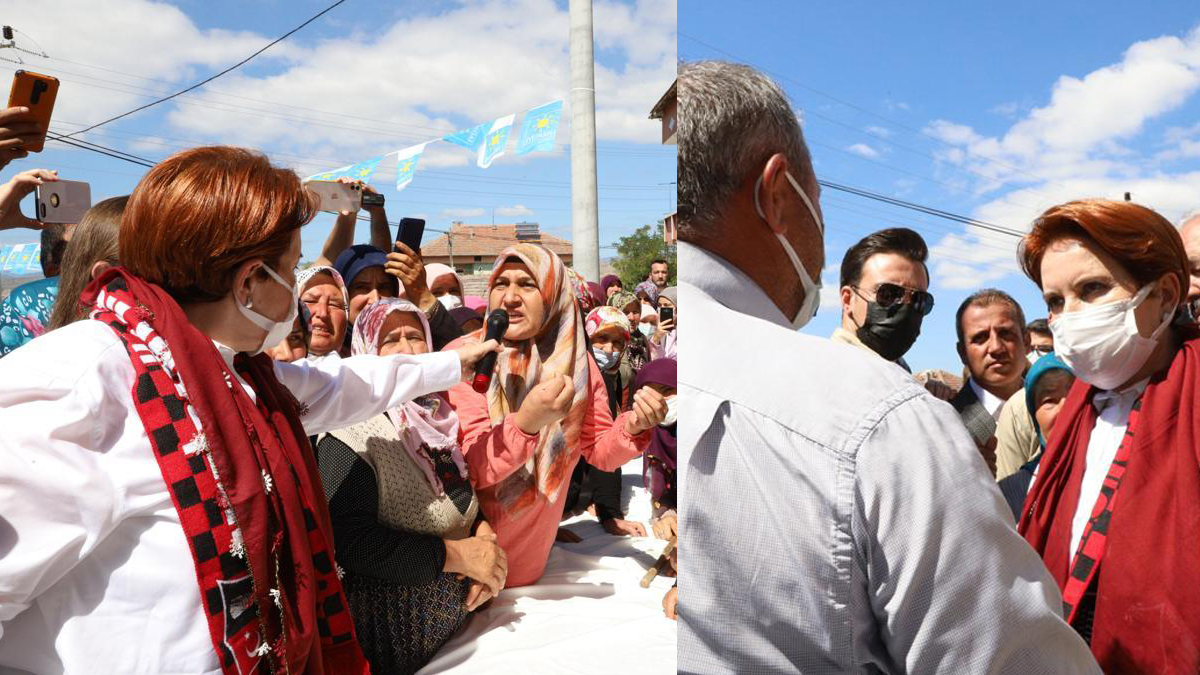 Adatepe halkı kamulaştırma isyanını İYİ Parti lideri Akşener'le duyurdu