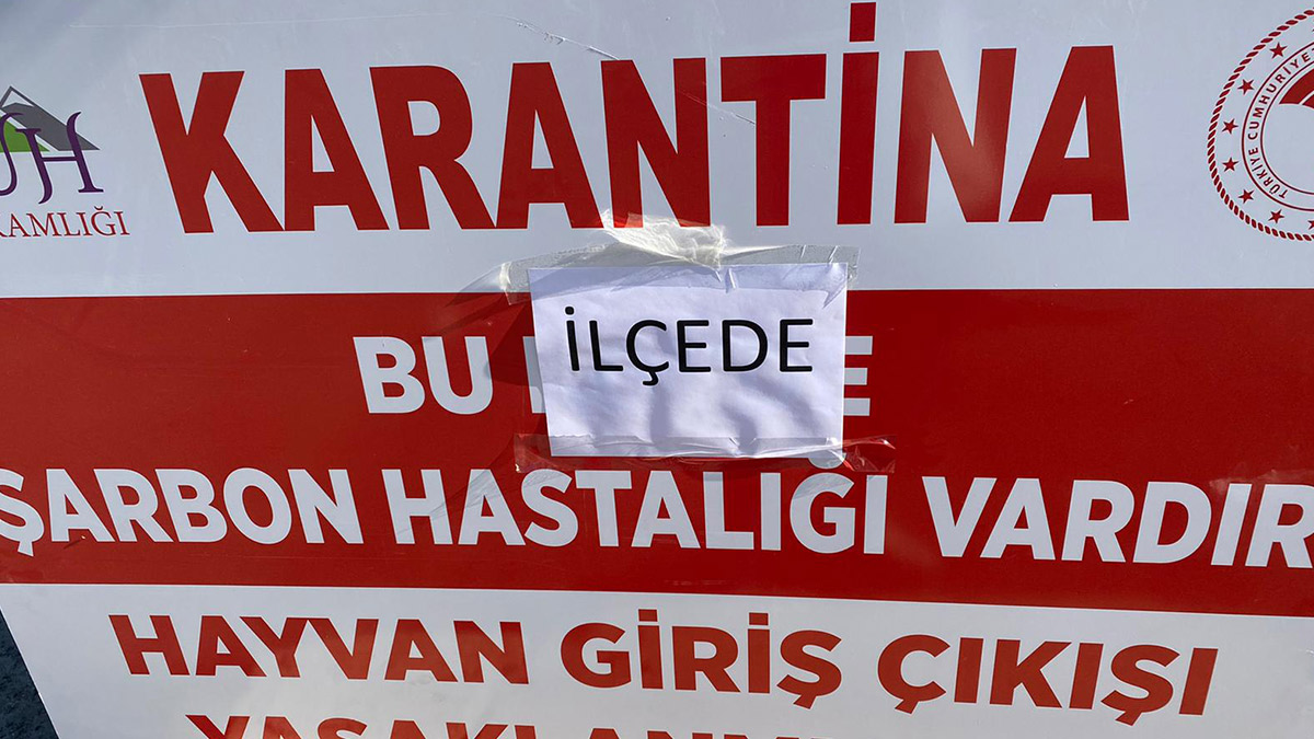 Eruh'a hayvan giriş çıkışı yasaklandı