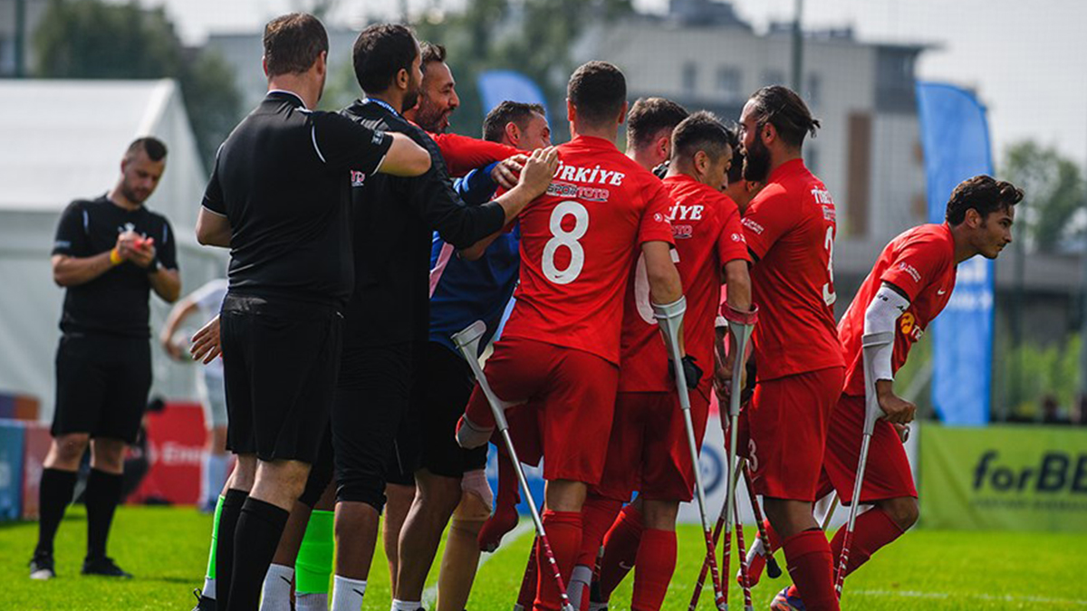 Ampute Futbol Milli Takımı, Gürcistan'ı 10-0 mağlup etti