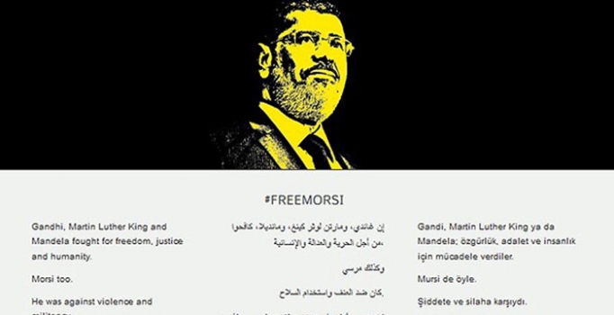 Mursi'ye destek için 3 dilde internet sitesi: FREEMORSI